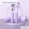 Craft Plus professional cordless jump rope for fitness, featuring a sleek design and easy-to-use counting feature.