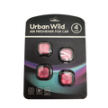 Craft Plus long-lasting car air freshener vent clip odor eliminator attached to a vehicle vent, freshening the car interior.