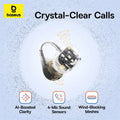 Craft Plus open-ear wireless ear clip earbud with sleek design, lightweight fit, and secure open-ear style for comfortable listening.