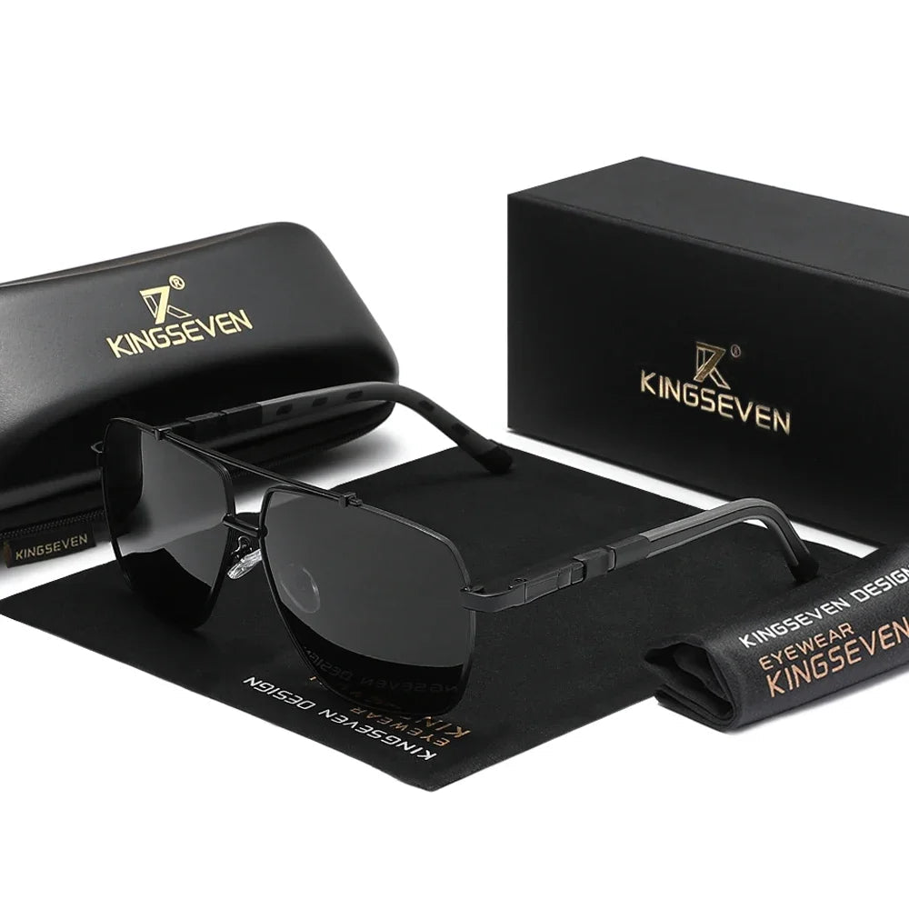UV400 polarized driving glasses for men and women by Craft Plus, featuring sleek frames and tinted lenses for sun protection.