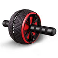 Craft Plus Ab Roller Wheel for core workout, featuring a durable plastic wheel and comfortable handles for home gym exercise.