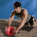 Craft Plus Ab Roller Wheel for core workouts, featuring a sturdy design and comfortable grip for home gym fitness routines.