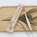 Reusable eco-friendly bamboo toothbrush by Craft Plus with natural bamboo handle and soft bristles for sustainable oral care.