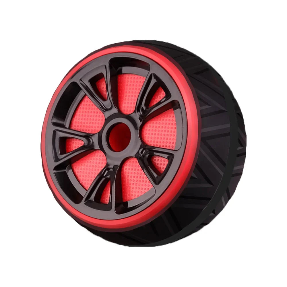 Craft Plus Ab Roller Wheel for core workout, compact home gym equipment with ergonomic handles and durable wheel.