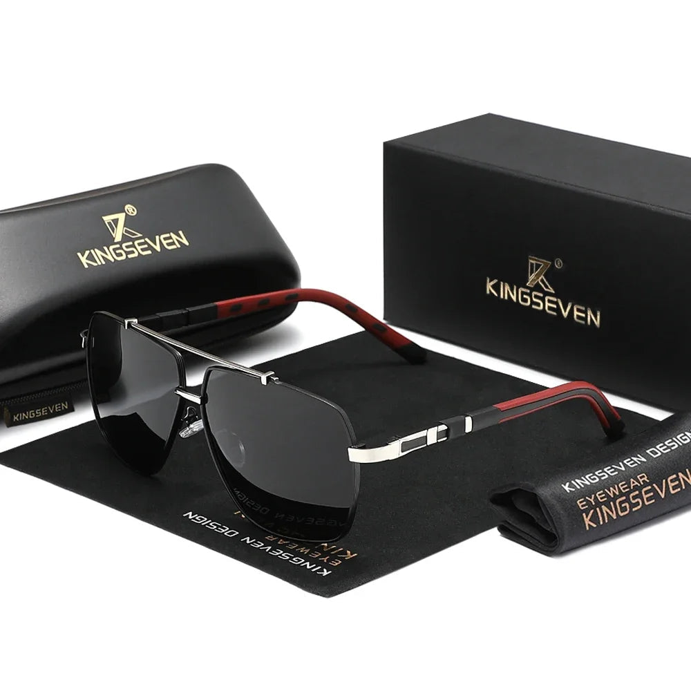 UV400 polarized driving glasses for men and women by Craft Plus, featuring sleek frame and tinted lenses for sun protection.