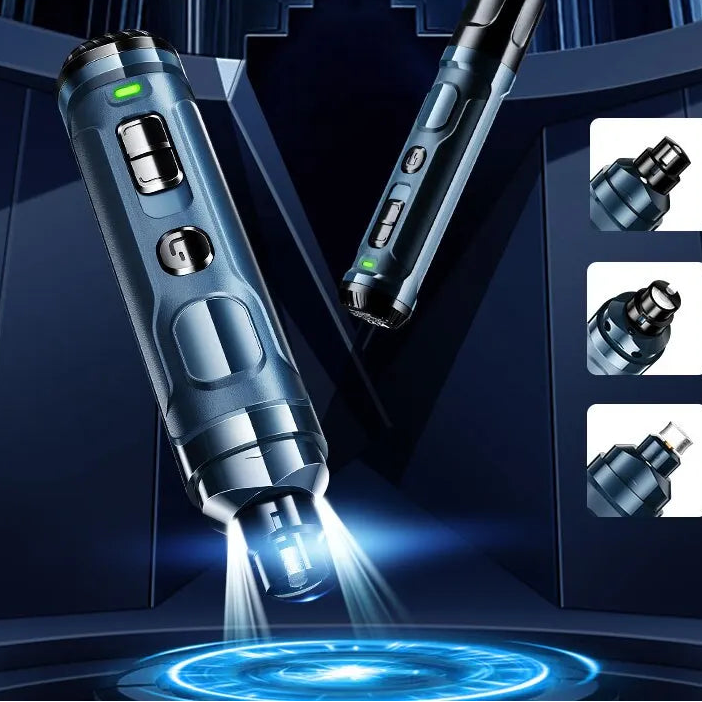 Rechargeable Craft Plus electric dog nail clippers with professional grinder and ergonomic design for safe pet grooming.