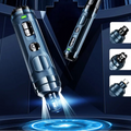 Rechargeable Craft Plus electric dog nail clippers with professional grinder and ergonomic design for safe pet grooming.