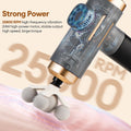 Craft Plus 11-in-1 high-frequency massage gun with multiple attachments for muscle relief and deep tissue massage.