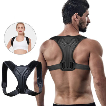 Adjustable posture corrector belt by Craft Plus, featuring supportive straps to improve posture and spinal alignment.