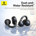 Open-ear wireless ear clip earbuds by Craft Plus, stylish and comfortable design for secure fit and clear sound.