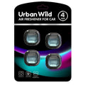 Craft Plus long-lasting car air freshener vent clip with odor eliminator, shown clipped onto a car vent for fresh, clean air.