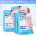 Craft Plus retinol collagen anti-wrinkle facial mask set with multiple masks displayed in a sleek packaging style.