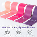 Set of Craft Plus resistance loop exercise bands in various resistance levels, ideal for strength training and physical therapy.