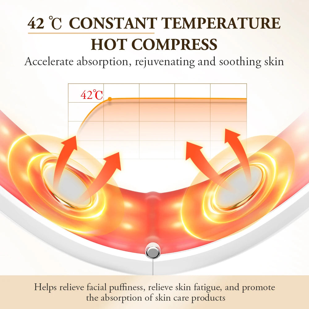 Craft Plus EMS facial slimming and double chin remover device with sleek design, used for facial toning and contouring.