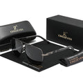 UV400 polarized driving glasses for men and women by Craft Plus, featuring sleek frames and tinted lenses for sun protection.