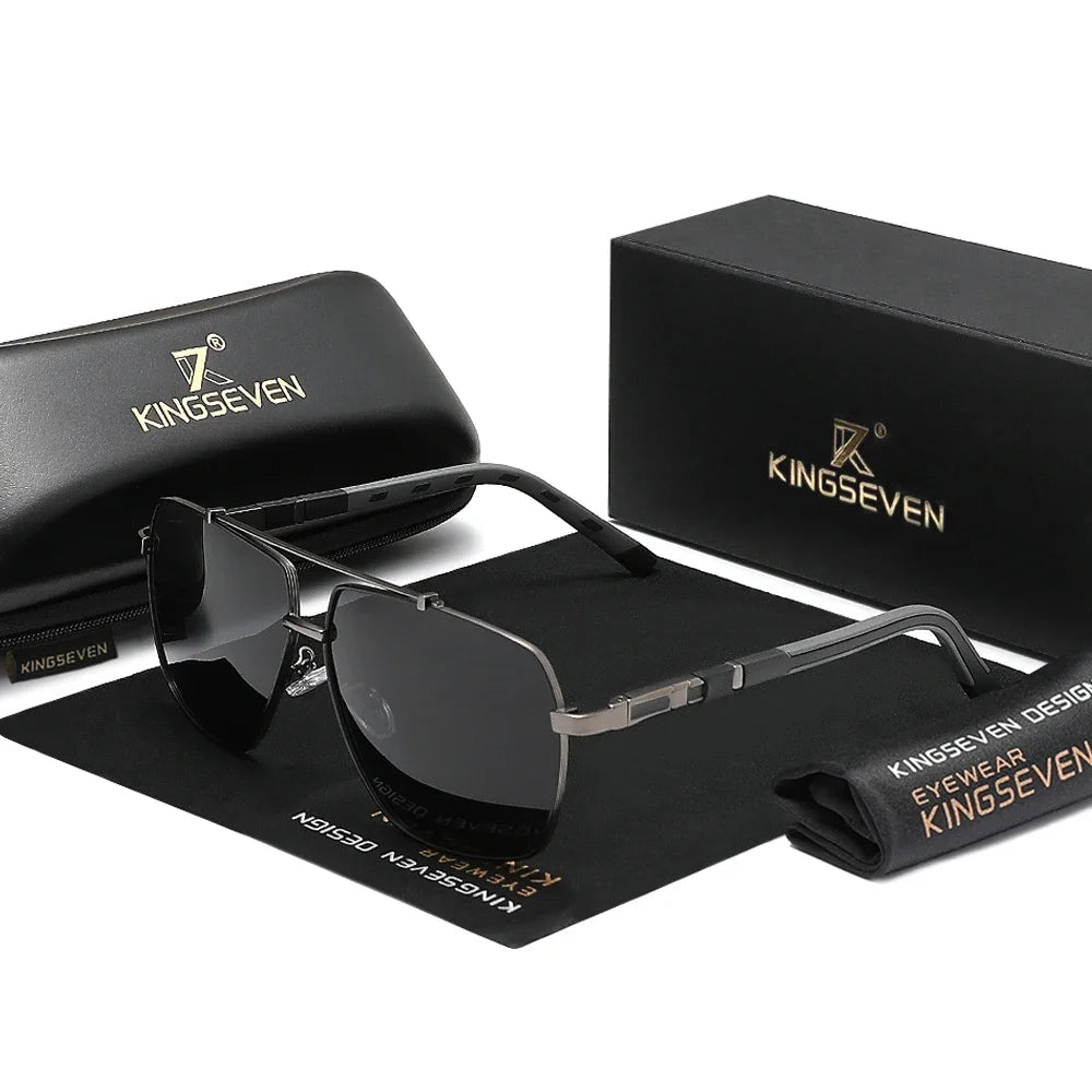 UV400 polarized driving glasses for men and women by Craft Plus, featuring sleek frames and tinted lenses for sun protection.