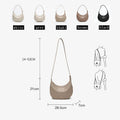 Craft Plus women's retro crossbody bag with stylish design, featuring a vintage-inspired look and adjustable strap.