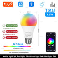 Color changing LED light by Craft Plus with music sync feature, showing vibrant multi-colored lighting in a modern living space.