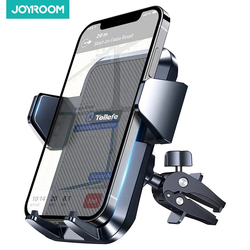 Upgraded military-grade Craft Plus car phone holder securely mounts smartphones with durable, rugged design for vehicle use.