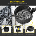 Craft Plus 5.5L digital air fryer with 1700W power and digital display, shown on a kitchen countertop.