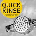 Craft Plus premium stainless steel garlic press with ergonomic handle and durable construction for easy garlic crushing.