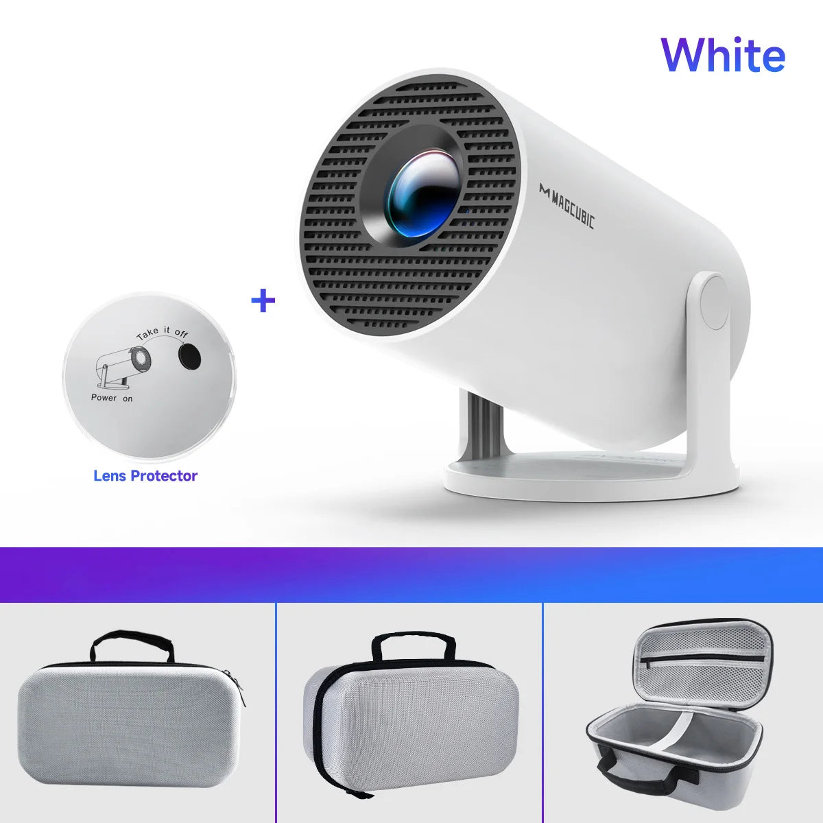 Craft Plus HY300 Pro 8K Android 14 projector displaying a vibrant image on a wall, showcasing high-resolution home entertainment.