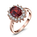 Princess Diana sapphire ring crafted in 925 silver with a central blue sapphire gemstone and intricate silver detailing.