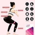 Craft Plus resistance loop exercise bands, colorful elastic workout bands for strength training and physical therapy.