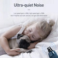 Craft Plus electric dog nail clippers rechargeable professional grinder with a sleek design and grinding attachment for pet nail trimming.