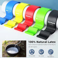 Craft Plus resistance bands set for yoga and fitness training, showing colorful elastic exercise bands on a white background.