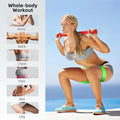 Craft Plus resistance bands set for yoga and fitness training, showing colorful elastic bands on a white background.